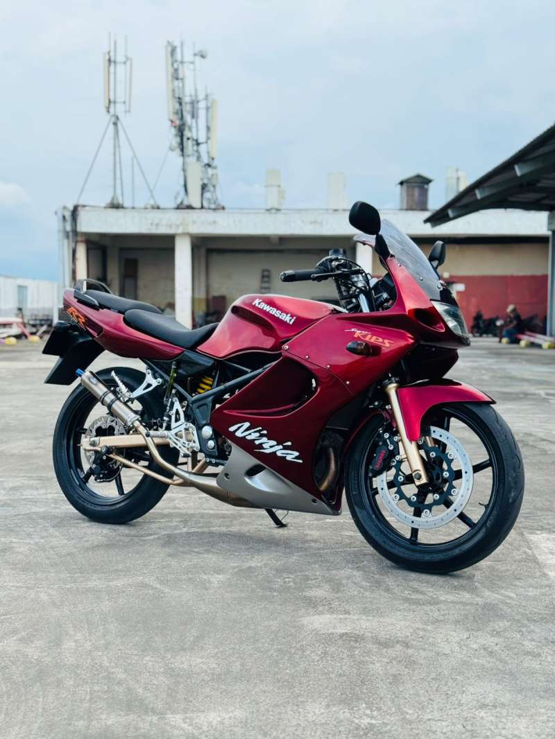 Ninja 150 RR Merah Maroon